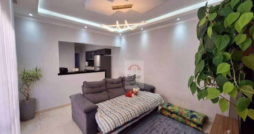 Casa com 2 dormitórios à venda, 70 m² por r$ 300.000,00 - bonfim  - taubaté/sp