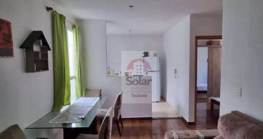 Apartamento com 2 dormitórios à venda, 43 m² por r$ 160.000,00 - parque senhor do bonfim - taubaté/sp