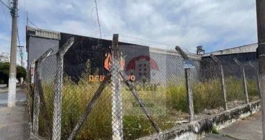 Terreno para alugar, 250 m² por r$ 2.000,00/mês - jardim maria augusta - taubaté/sp