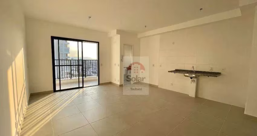 Apartamento com 1 dormitório à venda, 39 m² por r$ 320.000,00 - barranco - taubaté/sp