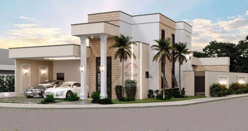 Casa com 4 dormitórios à venda, 200 m² por r$ 1.810.000,00 - condomínio ouro ville - taubaté/sp
