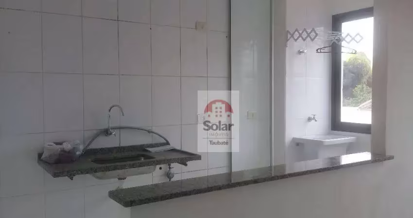 Kitnet com 1 dormitório, 27 m² - venda por r$ 180.000,00 ou aluguel por r$ 873,88/mês - areão - taubaté/sp