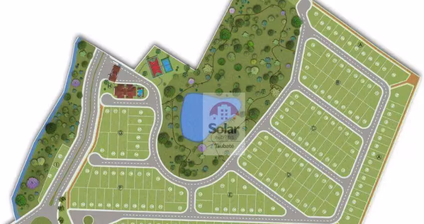 Terreno à venda, 630 m² por R$ 373.000,00 - Residencial Quinta das Palmeiras - Taubaté/SP