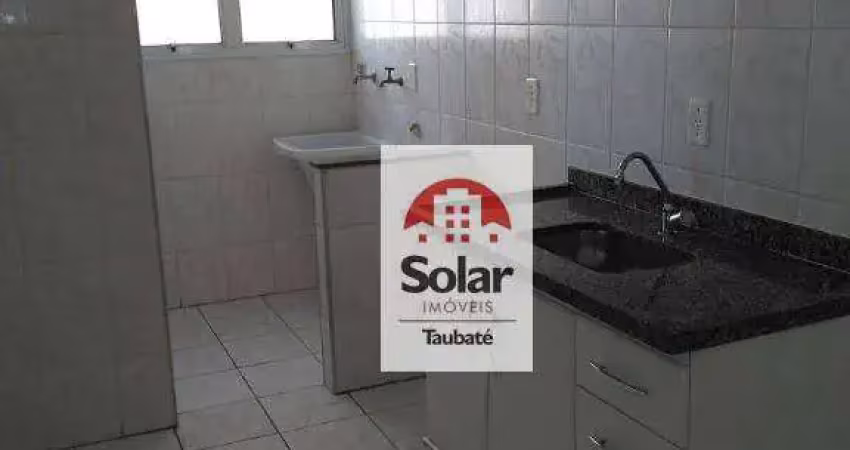 Apartamento para alugar, 63 m² por r$ 1.606,25/mês - vila jaboticabeira - taubaté/sp