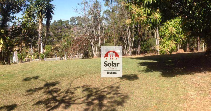 Terreno à venda, 2600 m² por R$ 640.000,00 - Chácaras Cataguá - Taubaté/SP