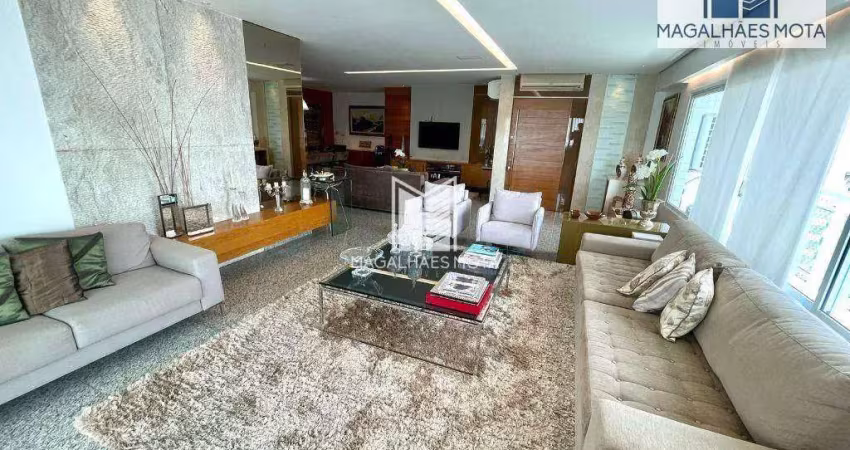 Apartamento com 3 dormitórios à venda, 315 m² por r$ 3.500.001,00 - meireles - fortaleza/ce