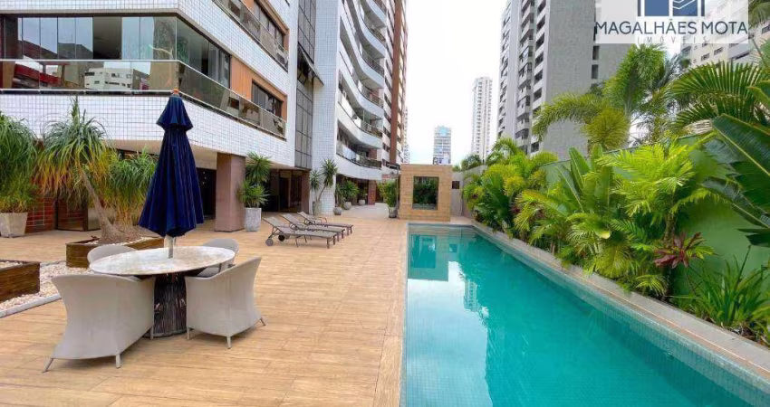 Apartamento com 4 dormitórios à venda, 300 m² por R$ 2.300.000,00 - Meireles - Fortaleza/CE