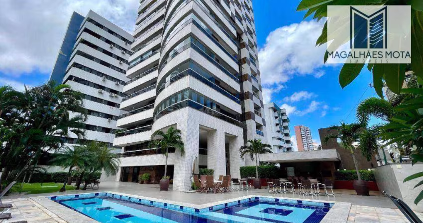 Apartamento com 4 dormitórios à venda, 310 m² por R$ 2.500.000,00 - Meireles - Fortaleza/CE