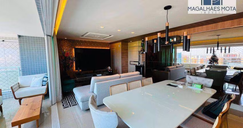Apartamento com 4 dormitórios à venda, 177 m² por R$ 2.250.000,00 - Guararapes - Fortaleza/CE