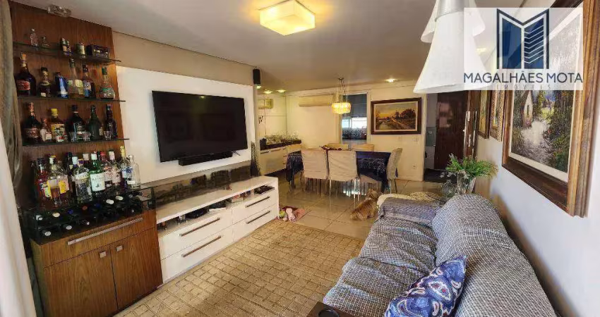 Apartamento Lidiapolis com 3 dormitórios à venda, 120 m² por R$ 1.490.000 - Meireles - Fortaleza/CE