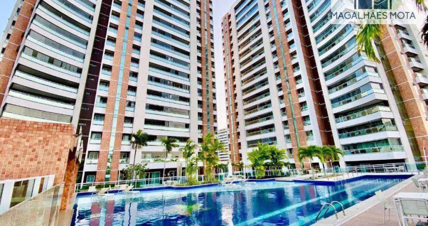 Apartamento Bosques das flores com 3 dormitórios à venda, 142 m² por R$ 1.490.000 - Engenheiro Luciano Cavalcante - Fortaleza/CE