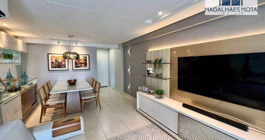 Apartamento Amazonas com 3 dormitórios à venda, 95 m² por R$ 890.000 - Aldeota - Fortaleza/CE