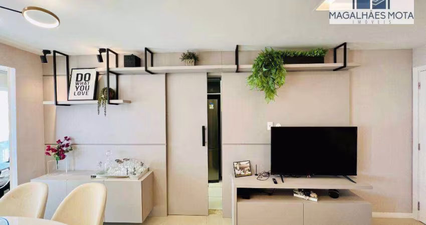 Apartamento com 3 dormitórios à venda, 70 m² por R$ 790.000,00 - Engenheiro Luciano Cavalcante - Fortaleza/CE