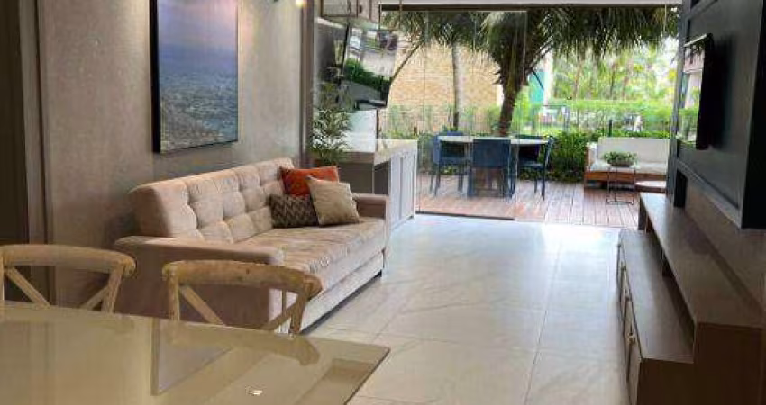 Apartamento térreo Mandara com 4 dormitórios à venda, 113 m² por R$ 2.170.000 - Porto das Dunas - Aquiraz/CE