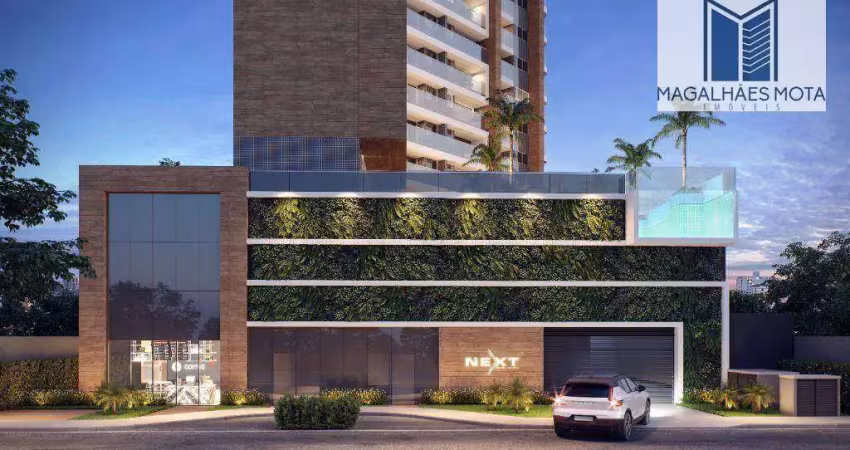 Apartamento No NEXT Coronel Linhares com 1 dormitório à venda, 38 m² por R$ 594.000 - Aldeota - Fortaleza/CE