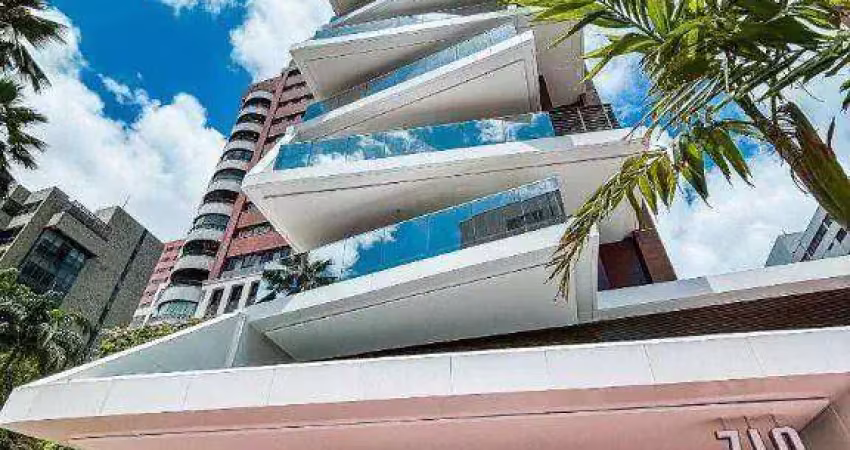 Apartamento Estrelário com 4 dormitórios à venda, 209 m² por R$ 3.200.000 - Meireles - Fortaleza/CE
