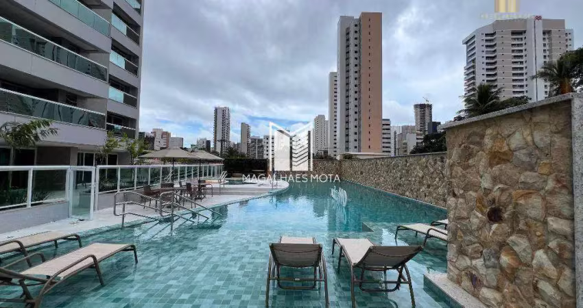 Apartamento artiz com 4 dormitórios à venda, 188 m² por r$ 2.350.000 - meireles - fortaleza/ce