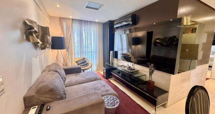 Apartamento com 2 dormitórios à venda, 87 m² por R$ 859.000,00 - Meireles - Fortaleza/CE