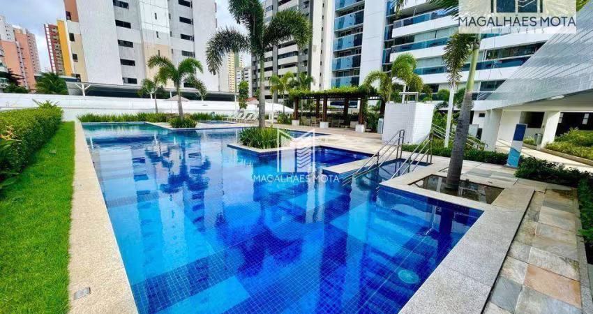 Apartamento  Verano com 4 dormitórios à venda, 225 m² por R$ 2.700.000 - Meireles - Fortaleza/CE