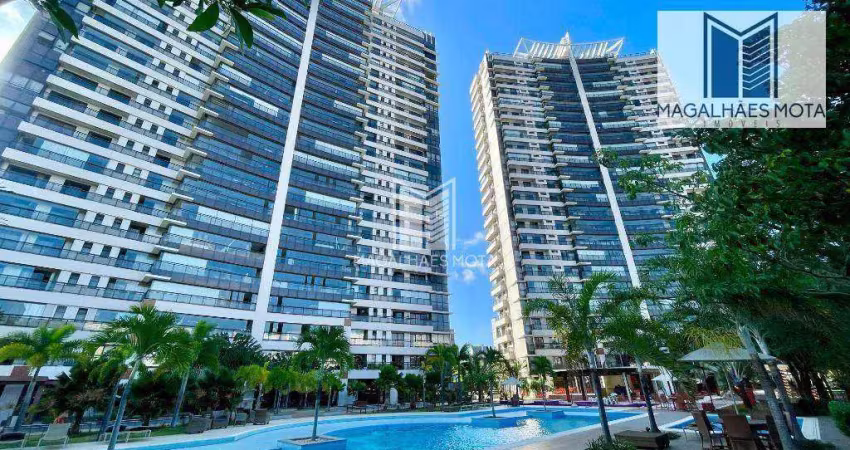 Apartamento com 4 dormitórios à venda, 259 m² por r$ 3.700.000,00 - guararapes - fortaleza/ce