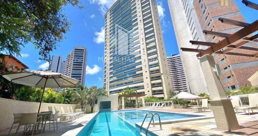 Apartamento Unico com 3 dormitórios à venda, 217 m² por R$ 2.300.000 - Cocó - Fortaleza/CE