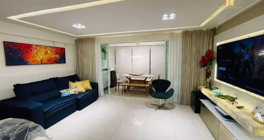Apartamento no via veneto com 3 dormitórios à venda, 130 m² por r$ 1.450.000 - fátima - fortaleza/ce