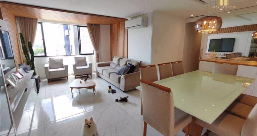 Apartamento com 3 dormitórios à venda, 127 m² por R$ 630.000,00 - Joaquim Távora (Fortaleza) - Fortaleza/CE