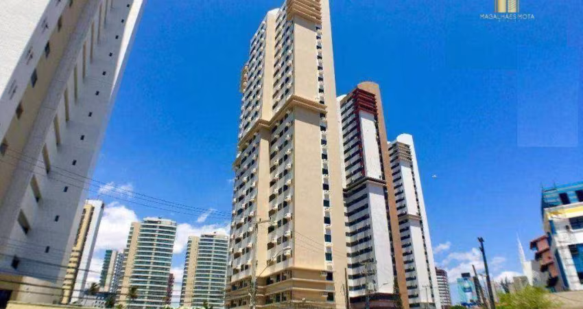 Apartamento Jardim de Castelo vizinho 7 de setembro com 3 dormitórios à venda, 95 m² por R$ 379.000 - Cocó - Fortaleza/CE
