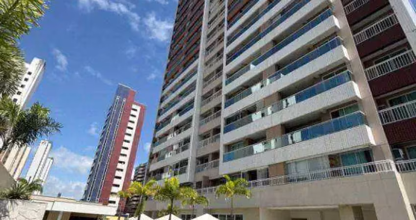 Apartamento com 3 dormitórios à venda, 70 m² por r$ 650.000,00 - guararapes - fortaleza/ce
