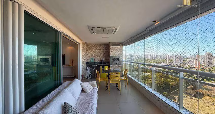 Apartamento com 4 dormitórios à venda, 172 m² por r$ 1.850.000,00 - guararapes - fortaleza/ce