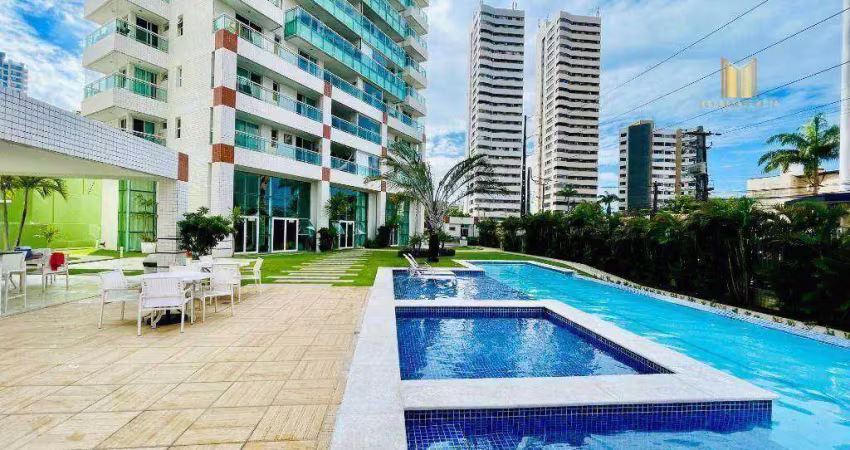 Apartamento com 3 dormitórios à venda, 118 m² por r$ 1.290.000,00 - aldeota - fortaleza/ce