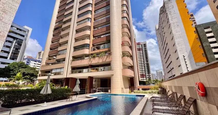 Apartamento com 4 dormitórios à venda, 231 m² por r$ 2.600.000,00 - meireles - fortaleza/ce