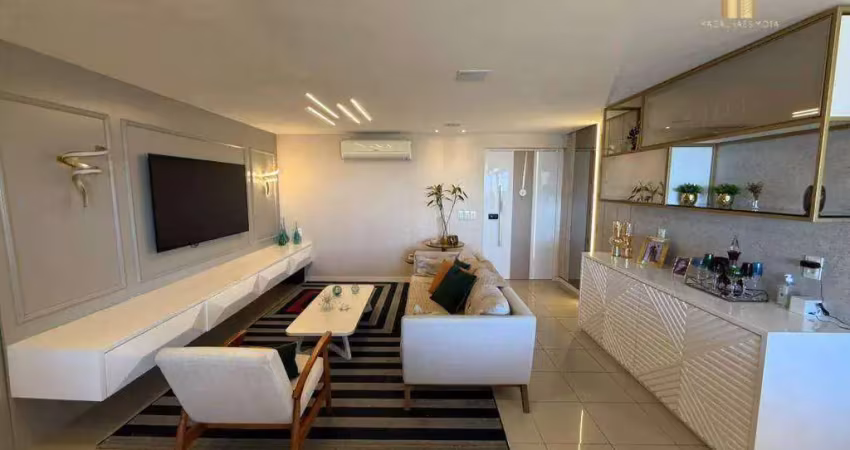 Cobertura ed. joaquim nabuco com 3 dormitórios à venda, 198 m² por r$ 1.590.000 - aldeota - fortaleza/ce