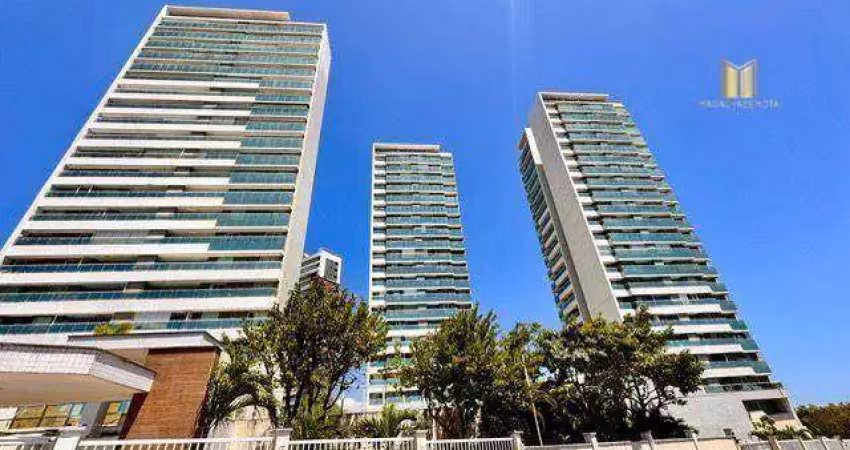 Apartamento com 3 dormitórios à venda, 109 m² por r$ 1.130.000,00 - guararapes - fortaleza/ce
