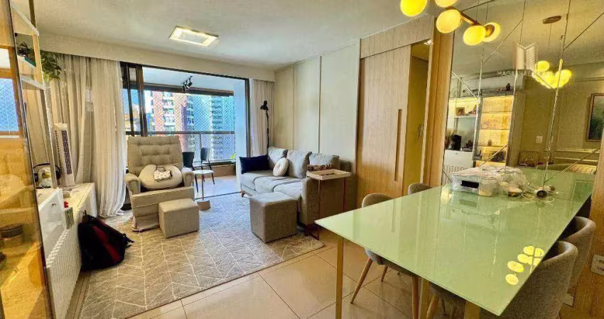 Apartamento jonas cardoso com 3 dormitórios à venda, 91 m² por r$ 960.000 - cocó - fortaleza/ce