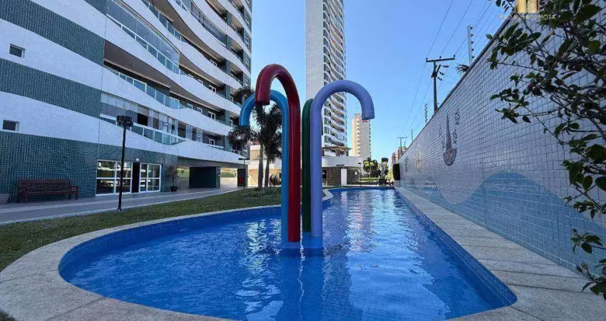 Apartamento com 3 dormitórios à venda, 165 m² por r$ 1.450.000,00 - guararapes - fortaleza/ce