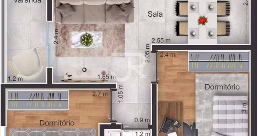 Apartamento Jardins Ipanema Residencial - Avenida Ipanema