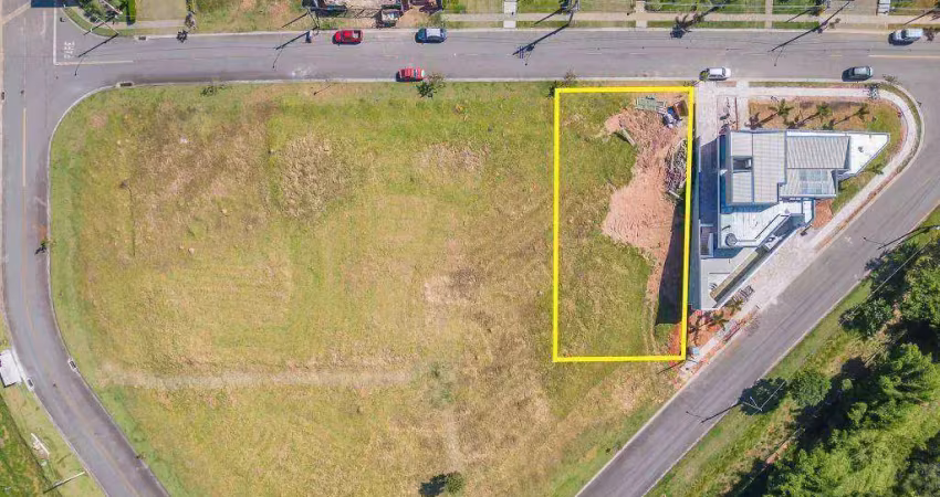 Terreno à venda, 895 m² por r$ 1.100.000,00 - condomínio campo de toscana - vinhedo/sp