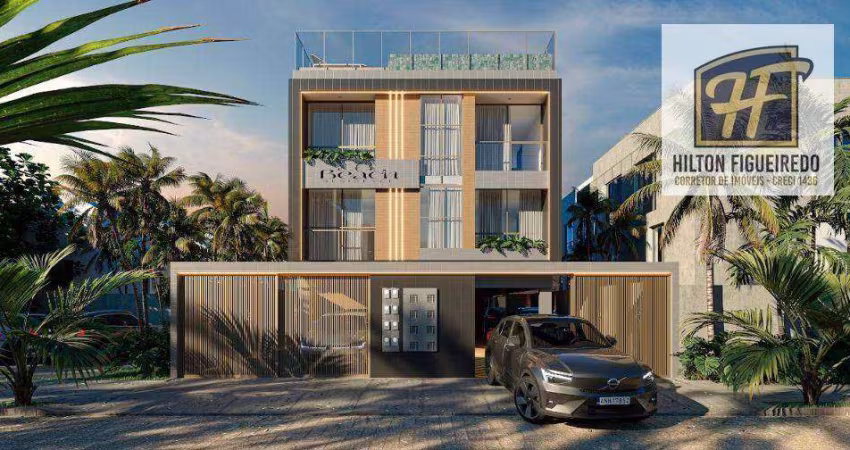 Apartamento com 2 dormitórios à venda, 54 m² por R$ 613.794 - Bessa - João Pessoa/PB