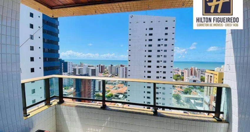 Apartamento com 2 dormitórios à venda, 67 m² por R$ 550.000,00 - Manaíra - João Pessoa/PB