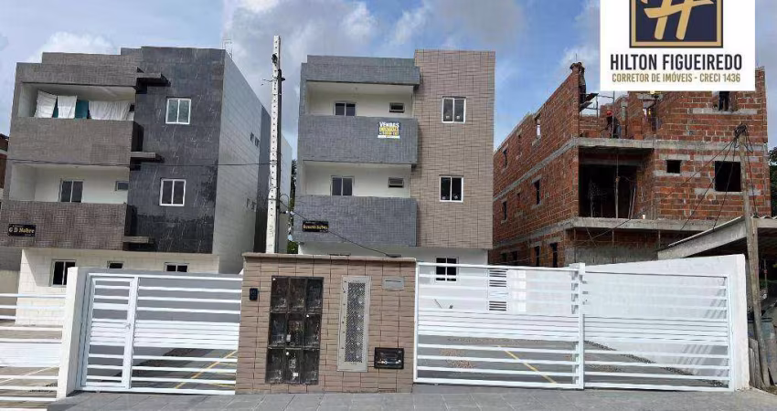 Apartamento com 2 dormitórios à venda, 56 m² por R$ 175.000 - Trincheiras - João Pessoa/PB
