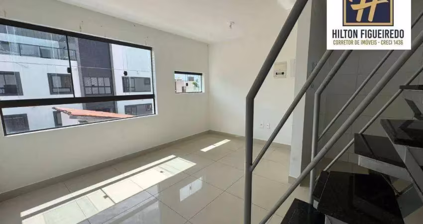Cobertura com 1 dormitório à venda, 36 m² por r$ 27.000,00 - bessa - joão pessoa/pb