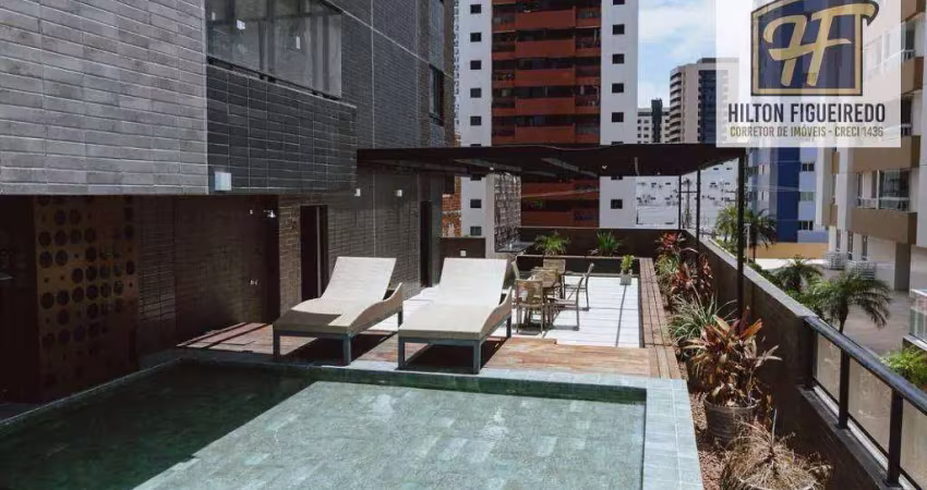 Apartamento com 2 dormitórios à venda, 48 m² por r$ 546.000,00 - jardim oceania - joão pessoa/pb