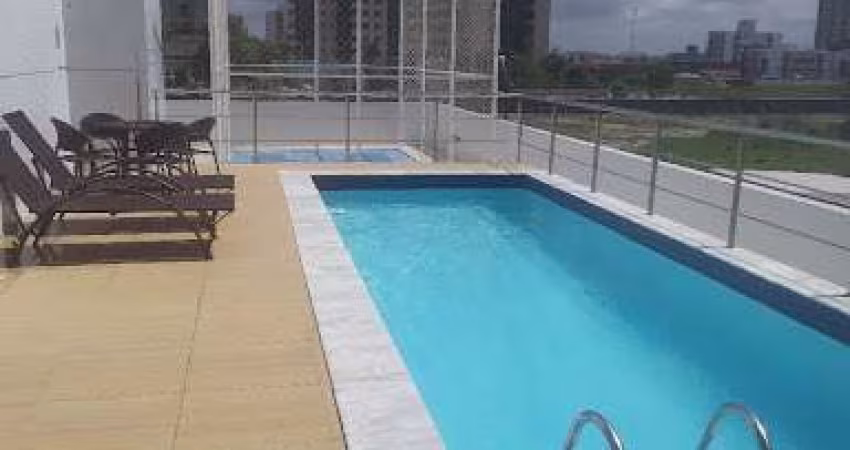 Apartamento com 3 dormitórios s02 suites +DCE, cista definitiva para o mar,à venda, 127 m² por R$ 680.000 - Bessa - João Pessoa/PB