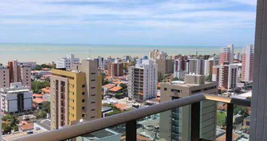 Apartamento mobiliado com 1 dormitório para alugar, 35 m² por r$ 2.800/mês - manaíra - joão pessoa/pb