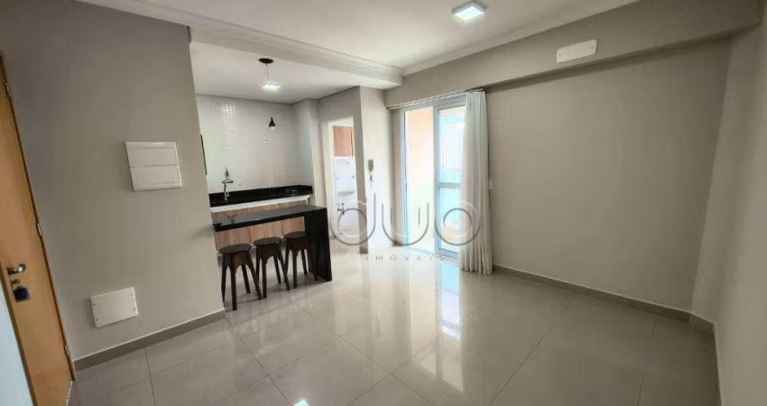 Apartamento com 1 dormitório para alugar, 54 m² por R$ 2.617,92/mês - Centro - Piracicaba/SP