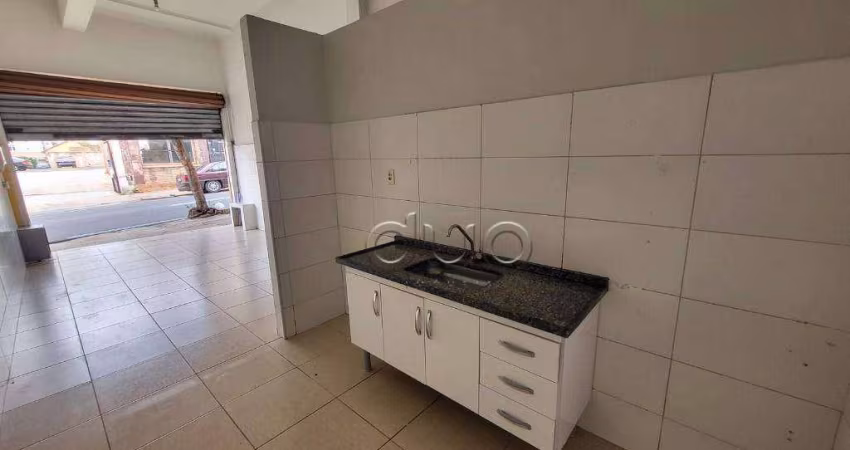 Salão comercial para alugar, 40 m² por r$ 1.511/mês - alto - piracicaba/sp