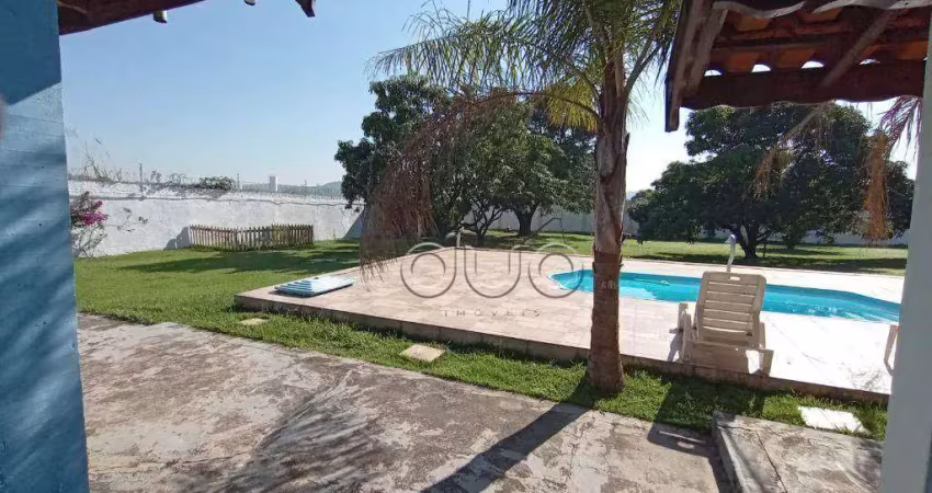 Chácara com 4 dormitórios à venda, 2572 m² por r$ 700.000,00 - pau queimado - piracicaba/sp