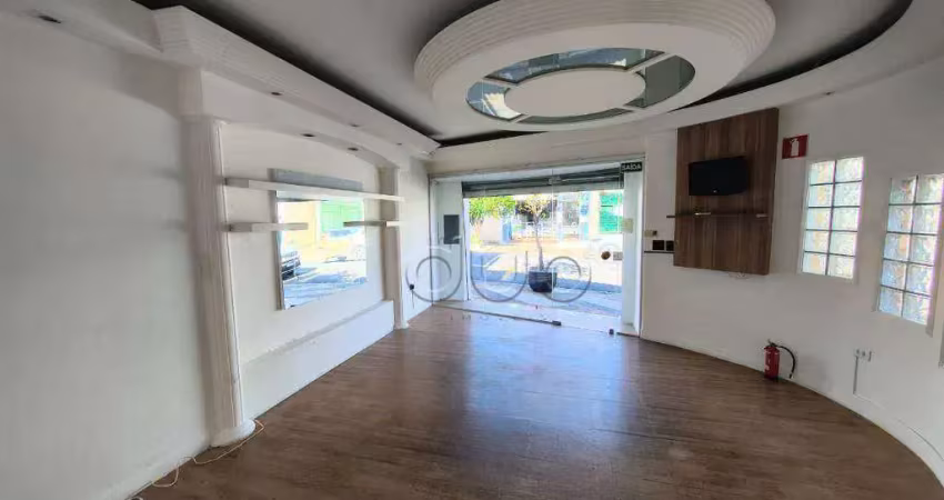 Salão para alugar, 25 m² por r$ 1.718,69/mês - centro - piracicaba/sp