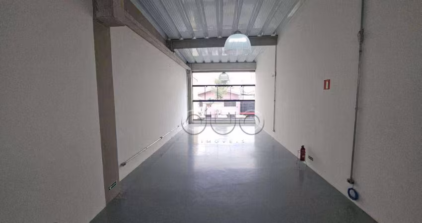 Salão para alugar, 180 m² por R$ 4.693,19/mês - Alto - Piracicaba/SP